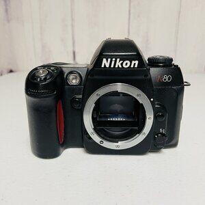 Nikon N80 35mm Film Camera Parts Repair Body Only